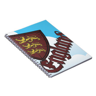 England Coat of Arms Notebook
