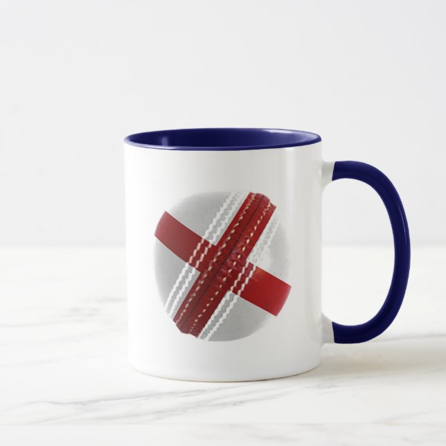England Cricket Ball Mug (Right)