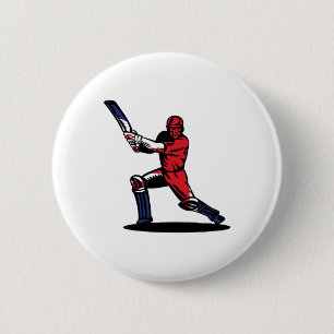 England Cricket Jersey 6 Cm Round Badge
