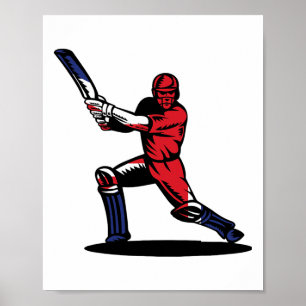 England Cricket Jersey Poster