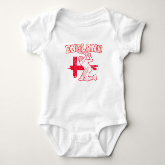 England Cricket Player Baby Bodysuit