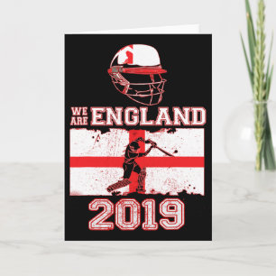 England Cricket Team Supporters We Are England Gif Card