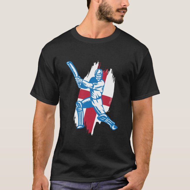 England Cricket Team T-Shirt Fans Jersey (Front)