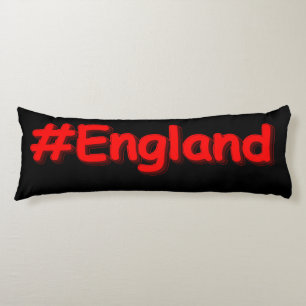"#England" Cute Design. Buy Now Body Cushion
