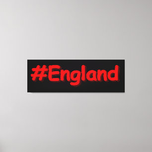 "#England" Cute Design. Buy Now Canvas Print