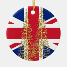 England English British Flag Christmas Ornament