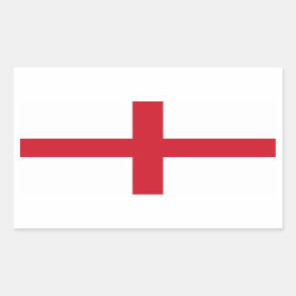 England/English Flag - United Kingdom Rectangular Sticker