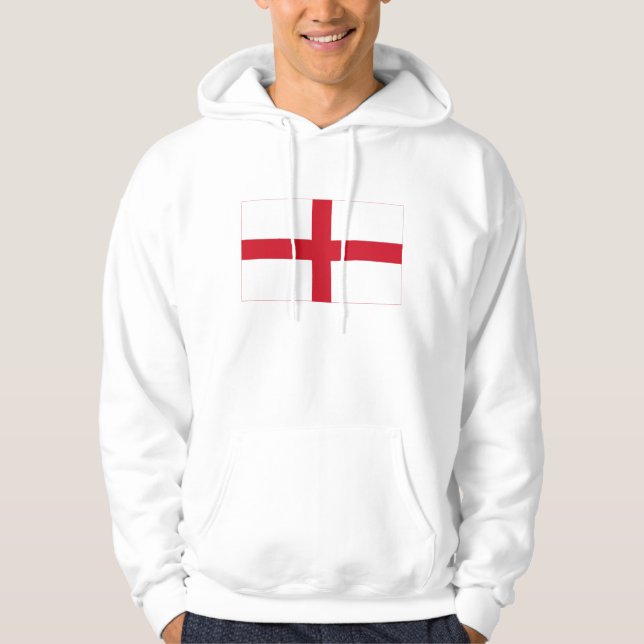 England – English National Flag Hoodie (Front)
