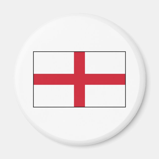 England – English National Flag Magnet (Front)