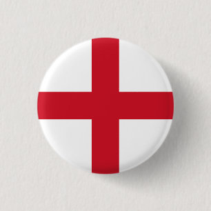 England Flag 3 Cm Round Badge
