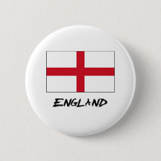 England Flag 6 Cm Round Badge