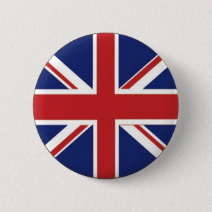 England Flag 6 Cm Round Badge