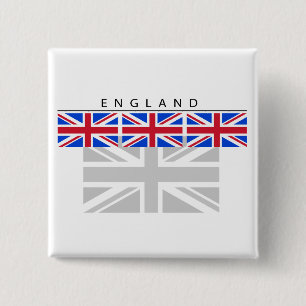 England Flag Button