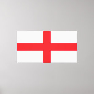 England flag canvas print