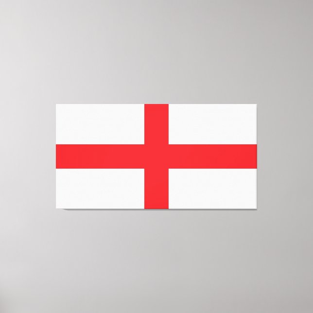 England flag canvas print (Front)