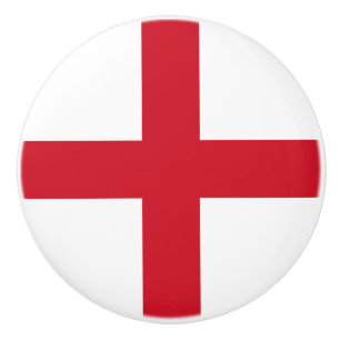 England Flag Ceramic Knob