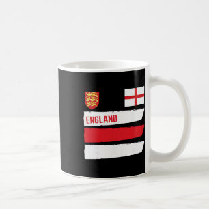 England Flag English Footll Soccer Fan Men Women K Coffee Mug