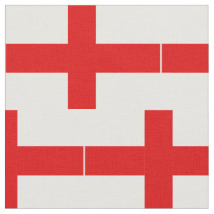 England Flag Fabric