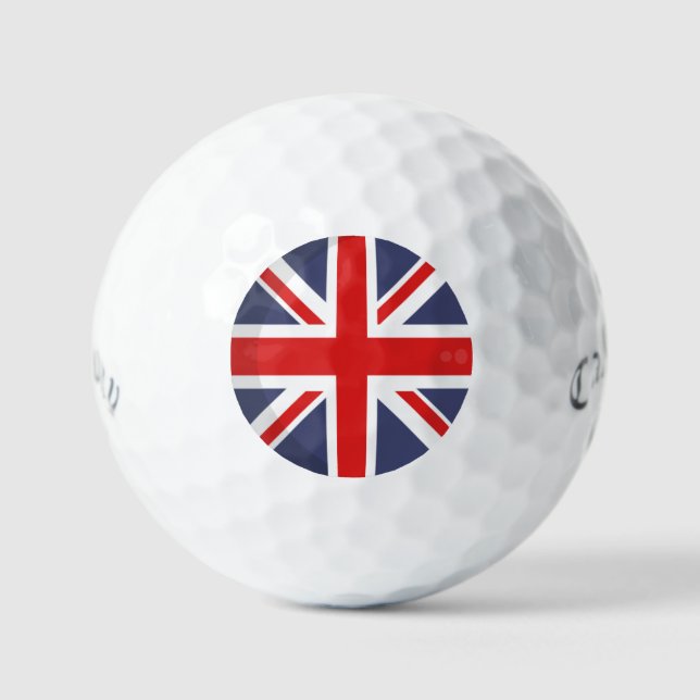 England FLAG   Golf Balls (Front)