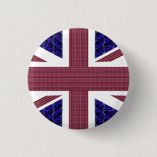 England Flag, Great Britain Flag 3 Cm Round Badge