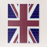 England Flag, Great Britain Flag Jigsaw Puzzle<br><div class="desc">England Flag,  Great Britain Flag jigsaw puzzle
The flag is made with images of Gemstones:
The blue background are rectangular shaped blue Sapphires.
The Red stripes are rectangular shaped Rubies.
The Stars are Diamonds.</div>