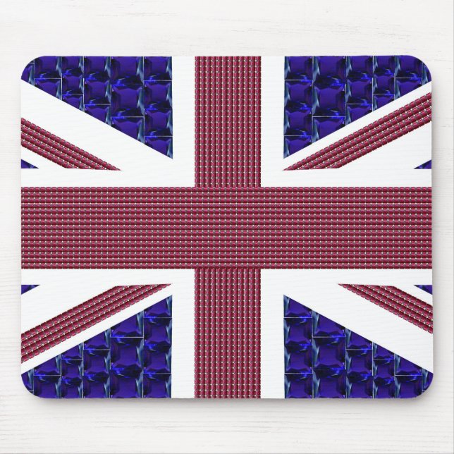  England Flag, Great Britain Flag Mouse Mat (Front)