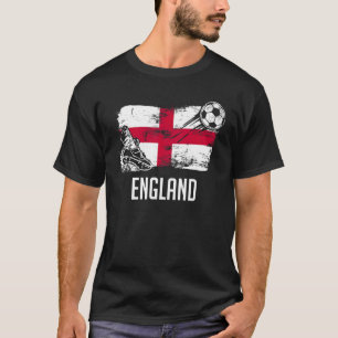 England Flag Jersey England Soccer Team England T-Shirt