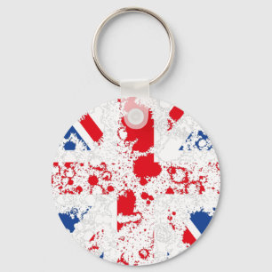 ENGLAND FLAG KCALIMA effect by Masanser Key Ring
