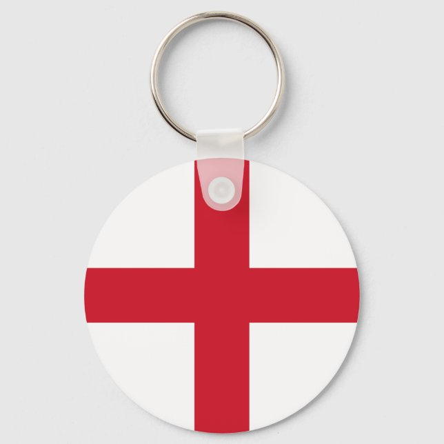 England Flag Key Ring (Front)