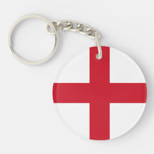 England Flag Key Ring