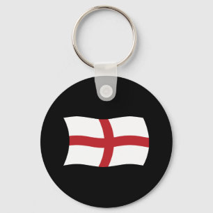 England Flag Keychain