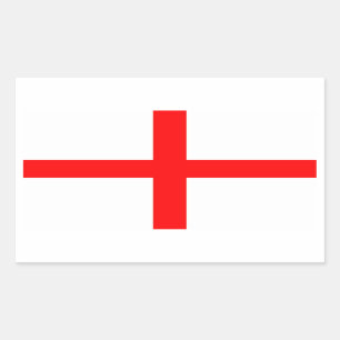 England Flag of St George Rectangular Sticker