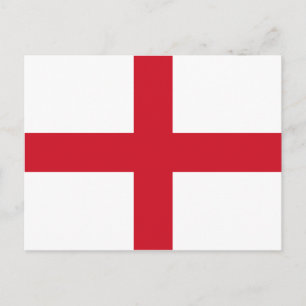 England Flag Postcard