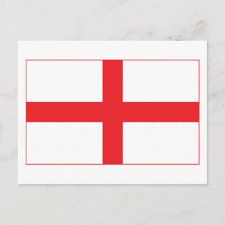 England Flag Postcard