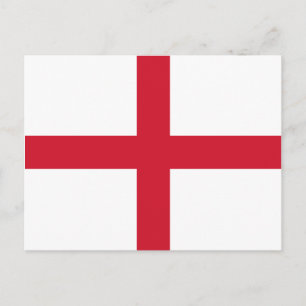 England Flag Postcard