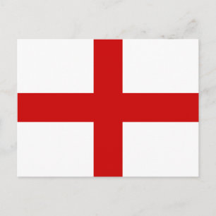 England Flag Postcard