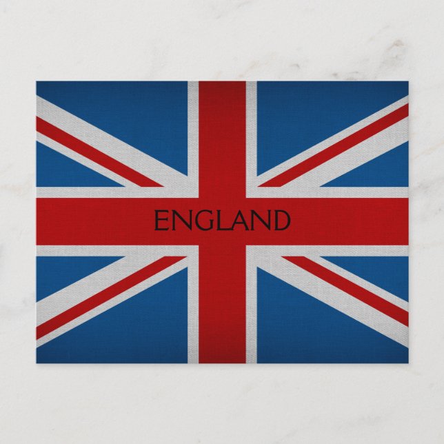 England Flag Postcard (Front)