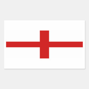 England Flag Rectangular Sticker