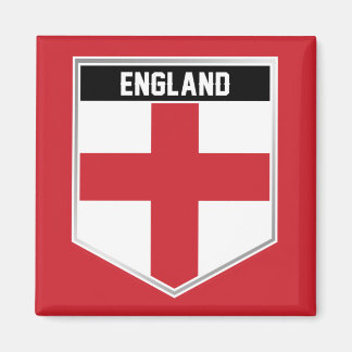 England Flag Shield Magnet
