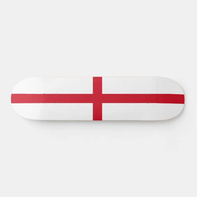 England Flag Skateboard (Horz)