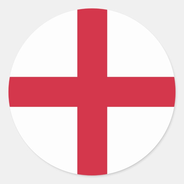 England Flag Sticker (Front)
