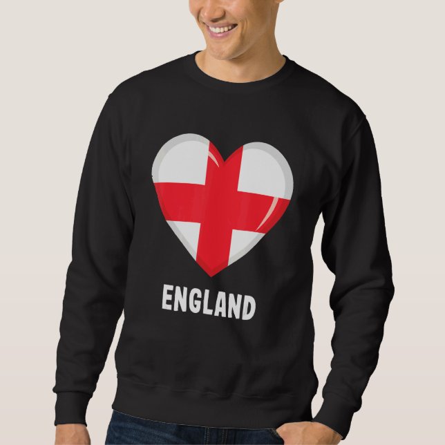 England Flag Sweatshirt (Front)