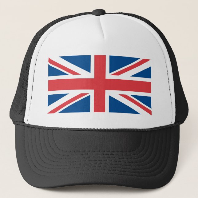 ENGLAND FLAG TRUCKER HAT (Front)
