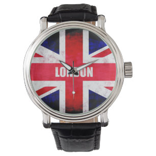 England Flag/Union Jack Design Watch