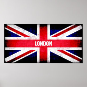 England Flag / Union Jack Poster