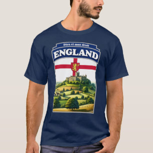 England Flag United Kingdom T-Shirt