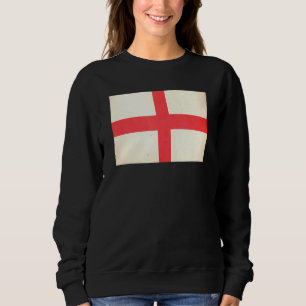 England Flag Vintage Men Women Kids England Natio Sweatshirt