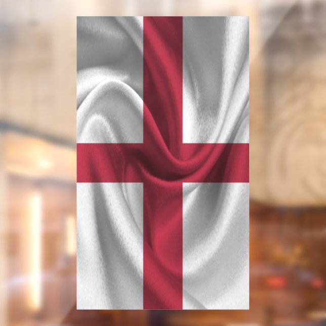 England Flag Window Cling (Sheet 2)