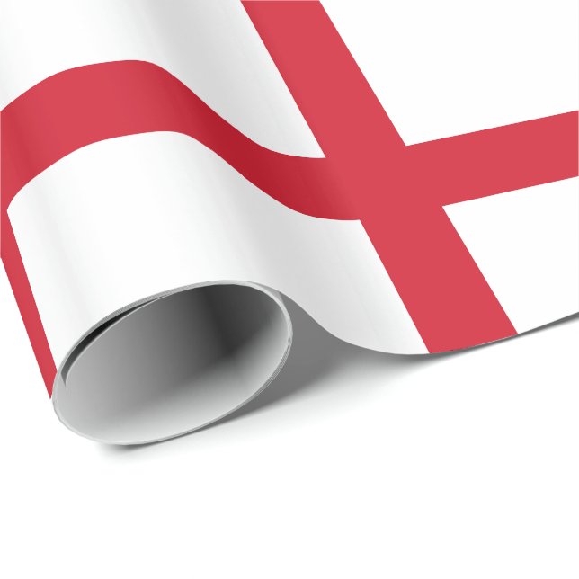 England Flag Wrapping Paper (Roll Corner)