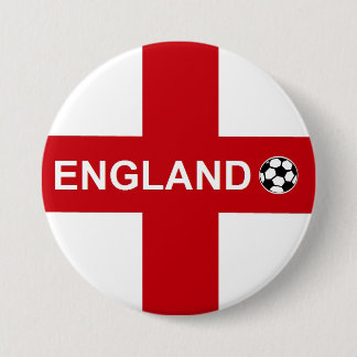 England Football 7.5 Cm Round Badge